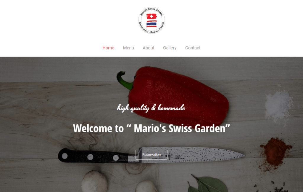 Marios Swiss Garden Rawai
